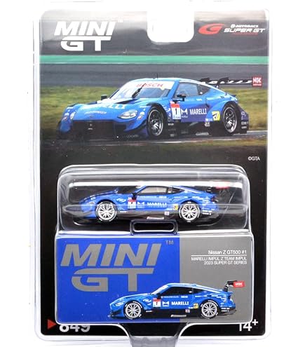 Amazon.co.jp: MINI GT 1:64スケール NISSAN LB-ER34 SUPER SILHOUETTE